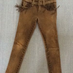 Kids size 7 Polo Ralph Lauren pants suede